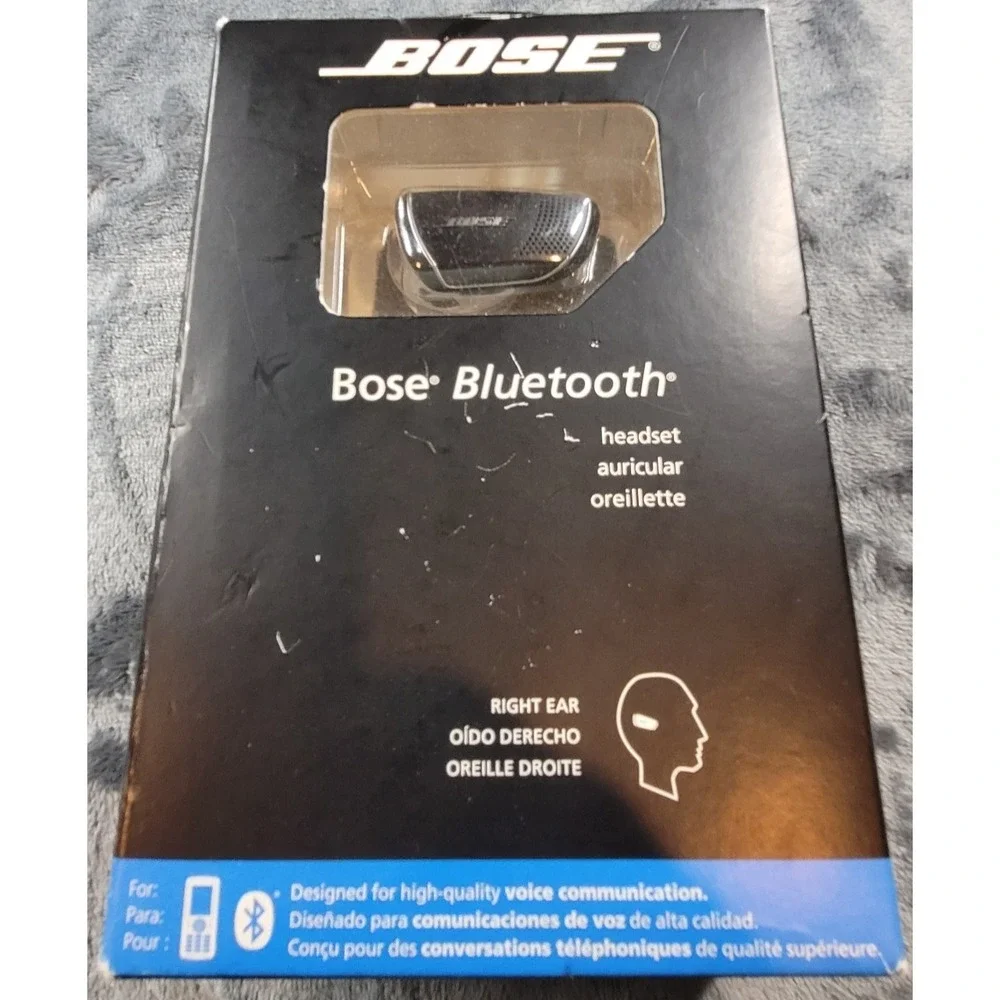 NEW Bose Bluetooth Headset 1st Gen R Right Ear‎ Noise Rejecting Mic -BLACK